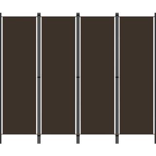 3-Panels Rumdeler 150 X 180 Cm - 4 / Sort