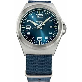 Traser H3 108216 P59 Esssential M Blue Herrenuhr 42mm 10ATM