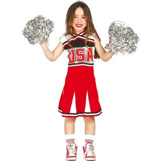 Cheerleader kostume 10-12år
