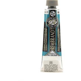 Rembrandt oliefarve 40 ml Cobalt Turquoise Blue - 586