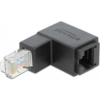 Delock Cat 6 netværksadapter - 90° nedadvinklet