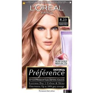 L’Oréal Paris Préférence Hårfarve Skygge 8.23 Shimmering Rose 1 stk. - 1 stk.