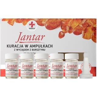 Ideepharm Medica Jantar Regenererende behandling Til skadet og skrøbeligt hår 5 x 5 ml - 5 x 5 ml