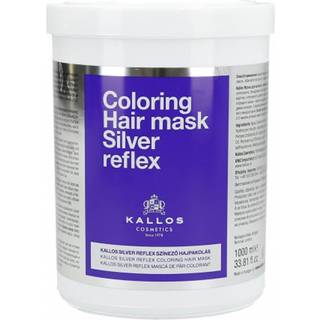 Kallos cosmetics coloring hair mask silver reflex 1000ml