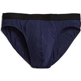 HANRO Herren Slip blau Mikrofaser/Funktion unifarben