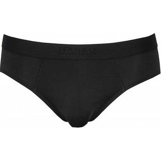 HANRO Herren Slip schwarz Mikrofaser/Funktion unifarben