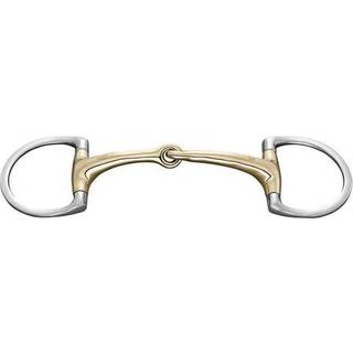 Sprenger Dynamic RS Eggbutt Bit w/D-shaped rings 3-delt, 14 mm. - 125 mm