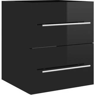 skab til håndvask 41x38,5x48 cm konstrueret træ hvid