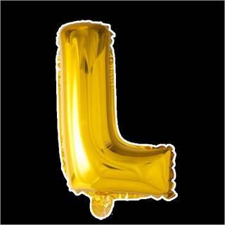 Folie ballon L, guld 41 cm