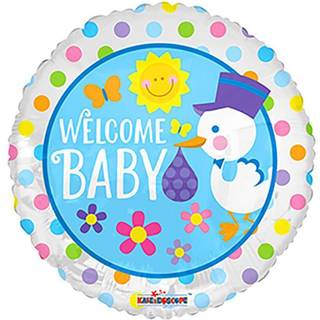 Folieballon Welcome Baby 45 Cm