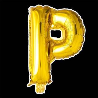 Folie ballon P, guld 41 cm