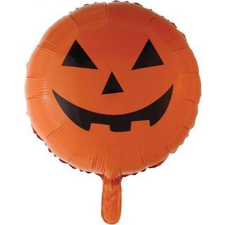 Halloween folieballon 46 cm. - Græskar