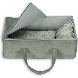 Dukkelift inkl. pude og dyne - Mint, 40 cm
