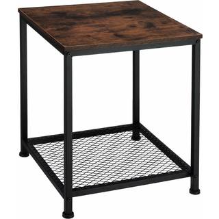 Sidebord Derby - Industrielt mørkt træ, rustikt