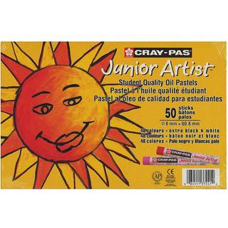 Sakura Cray -Pas Junior Artist Oil Pastel Set - Bl?de oliepasteller til b?rn og kunstnere - 50 pinde