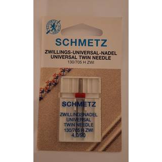 Tvillingenåle Schmetz 4,0/90 130/705 H zwi