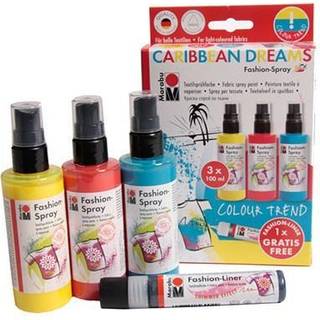 Fashion Spray 3x100ml +liner sæt Caribbean Dreams