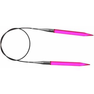 KnitPro Trendz Faste rundpinde 100 cm (3.5-12.00mm) 8.00 mm Lilla Indhold:1 fast rundpind Materiale:Akryl Typer: Faste rundpinde Størrelser:3.50-12.00 mm.