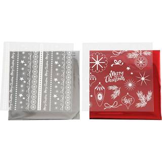Dekorationsfolie og Limark til Magisk Jul, 15x15 cm