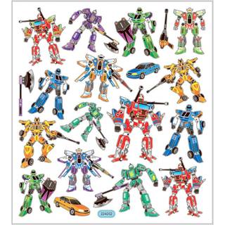 Transformers Stickers - 15x16,5 cm, Høj Kvalitet