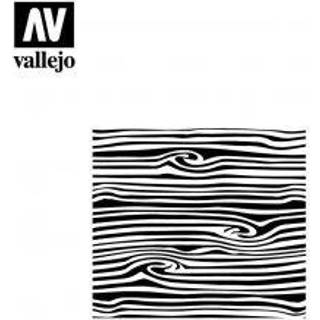 Vallejo, Stencil Wood Texture No. 2, 1:35 [Levering: 1-2 dage]
