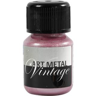 Hobbymaling Metallic Perlerød 30ml - Intens Glans