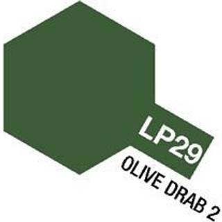 Tamiya Lacquer Paint LP-29 Olive Drab 2 [Levering: 1-2 dage]