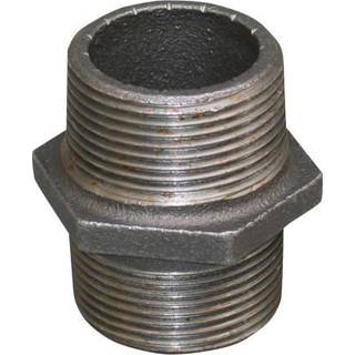 Brystnippel 3/8'' sort
