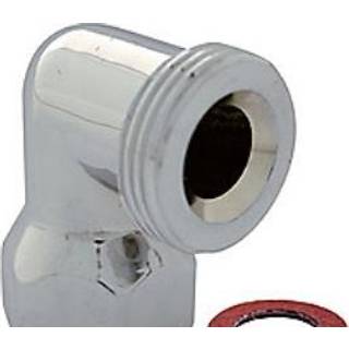 tilgangsstykke vinkel excentrisk 3/4'' x 1/2'', forkromet