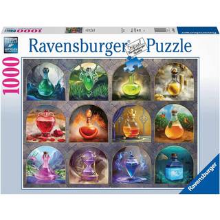 Ravensburger Magical Potions 1000 Piece Jigsaw Puzzle For Voksne - 16816 - Hvert stykke er unik softclick -teknologi betyder stykker passer perfe