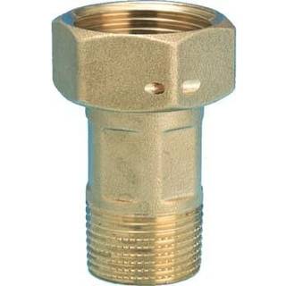 vandmålerforskruning 2''x21/2''. Messing