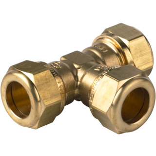 Tee 18 mm Kompressions Fittings