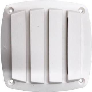 Ventilationsgitre Roca, PVC-plast (PA6), 125 mm x 125 mm, hvid