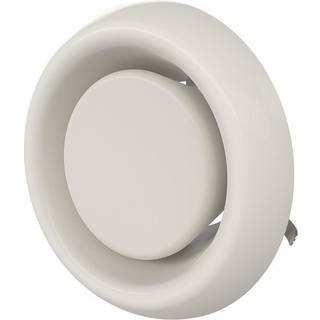 Flexit 02703 Udblæsningsventil hvid 100 mm