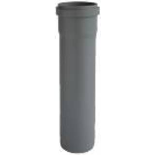 Nicoll HTP afløbsrør med muffe Ø50 mm 50 cm grå