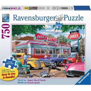 Ravensburger Mød dig på Jack's Jigsaw Puzzle - 750 Store unikke stykker | SoftClick Technology til perfekt pasform | Anti-blændingsoverflade | Id