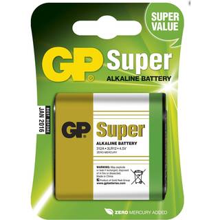 GP 312A-U1/ 3LR12/ 4.5V batteri- 1 Pakke
