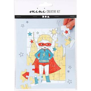 Mini DIY Kit, puslespil, superhelt