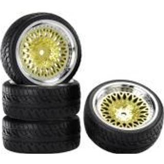 Reely RE-6702300 Komplette hjul 4 stk