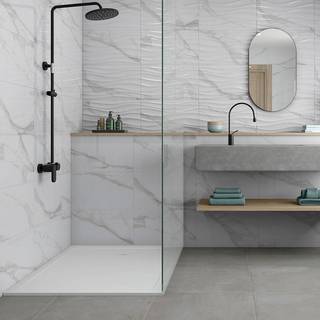 Marmor Kakel Vilalba Vit Blank 33x55 cm