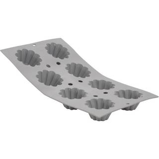 Silikoneform til 8 muffins, 30 x 17,6 cm - mærket &#34;de Buyer&#34;