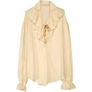 Beige piratskjorte