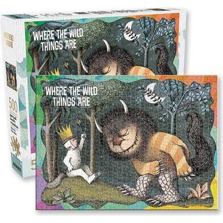 Aquarius hvor de vilde ting er puslespil (500 stykker puslespil) - bl?nding fri - pr?cisionsfit - officielt licenserede merchandise & collectible