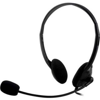 DELTACO DELTACO, headset med mikrofon og volumekontrol 2m ledning 6928858362009