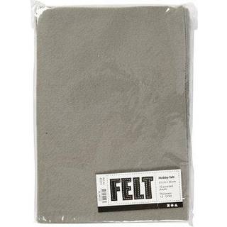 Creativ Company Hobby Felt Gray A4 10 Sheets
