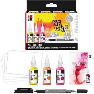 Marabu Alcohol Ink, Neon Set