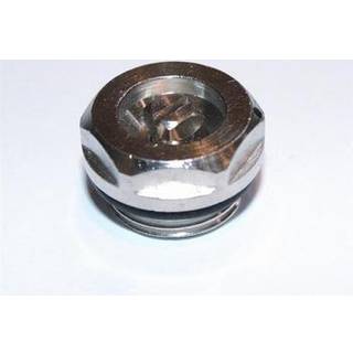 Altech luftskrue 1/2 inc med O-ring, til nøgle. Forkromet