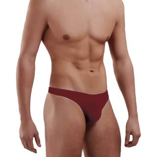 Doreanse Men Basic Thong - Wine red - Large