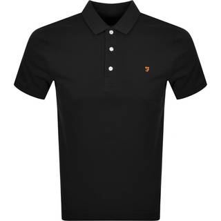 Farah Vintage Blanes Polo T Shirt Black