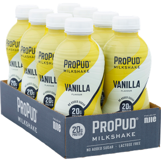 ProPud Protein Milkshake, Vanilla Ice Cream, 8-pak